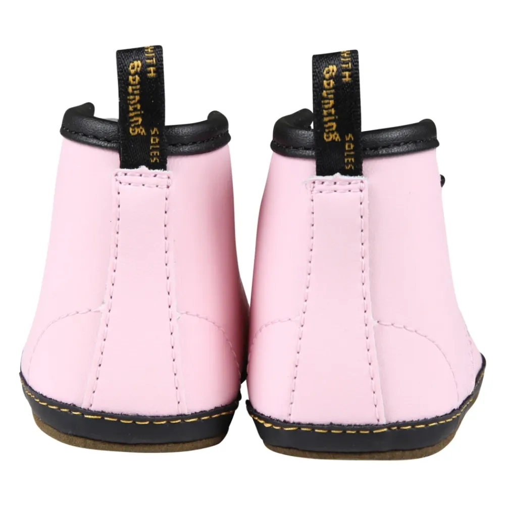 Dr. Martens Biker Laarzen met Veters van Leer