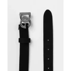 Dolce & Gabbana Riemen En Bretels^Roze Canvas Riemgesp