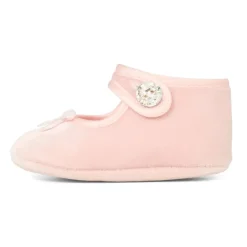 Monnalisa Ballerina'S^Fluwelen Balletschoenen met Strik