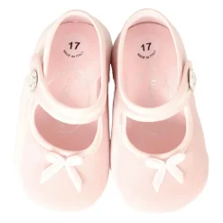 Monnalisa Ballerina'S^Fluwelen Balletschoenen met Strik