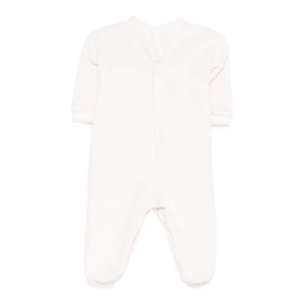Lalalù Roze Geborduurde Jumpsuit Jurk
