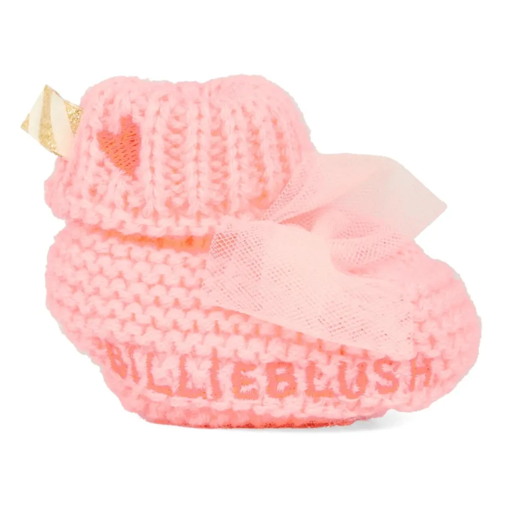 Billieblush Gebreide Baby Slofjes met Strik