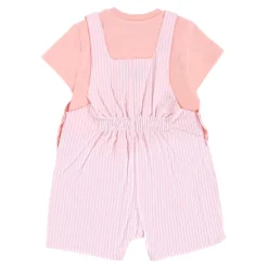 Moschino Gestreepte Tuinbroek met T-shirt