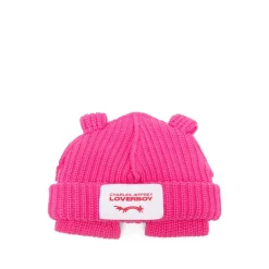 LOVERBOY by Charles Jeffrey Katoenen Hoed met Dierenoren