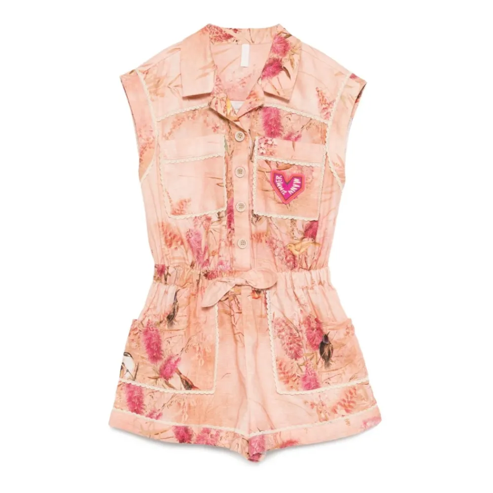 Zimmermann Katoenen Jurk met Strik