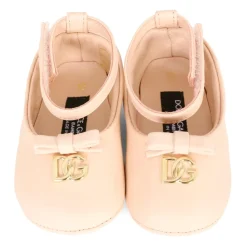 Dolce & Gabbana Ballerina'S^Leren Ballet Flats met Strik