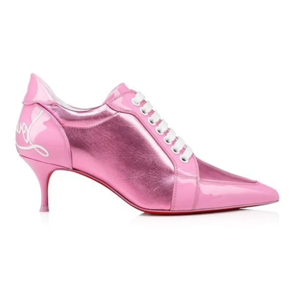 DAMES Christian Louboutin Leren Pumps Elegant Stijl