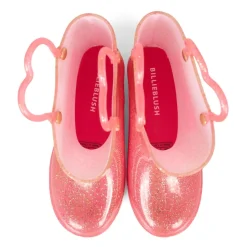 Billieblush lurex regenlaarzen met hartdetail