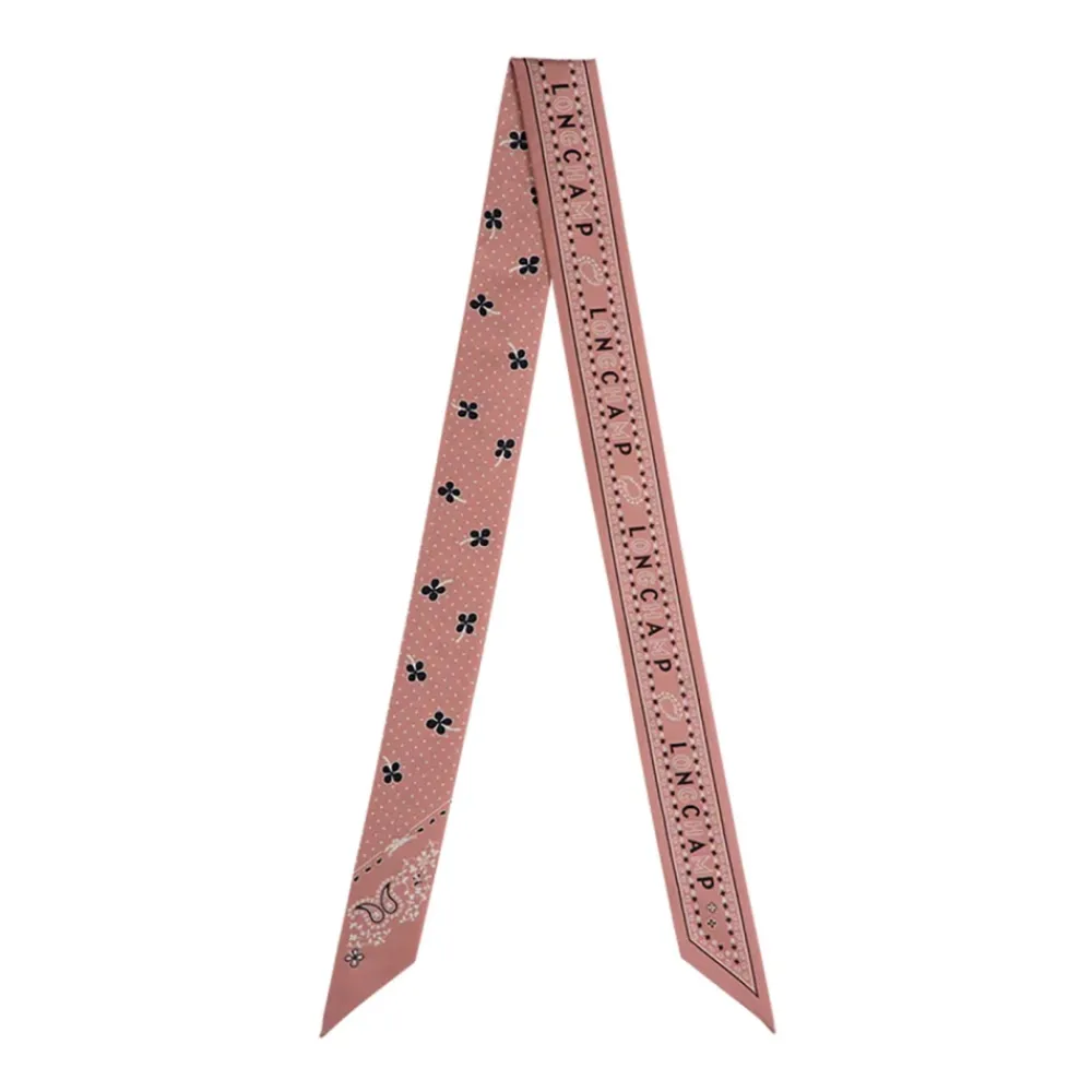 DAMES Longchamp Sjaals^Paisley Bloemen Zijden Sjaal Vrouw