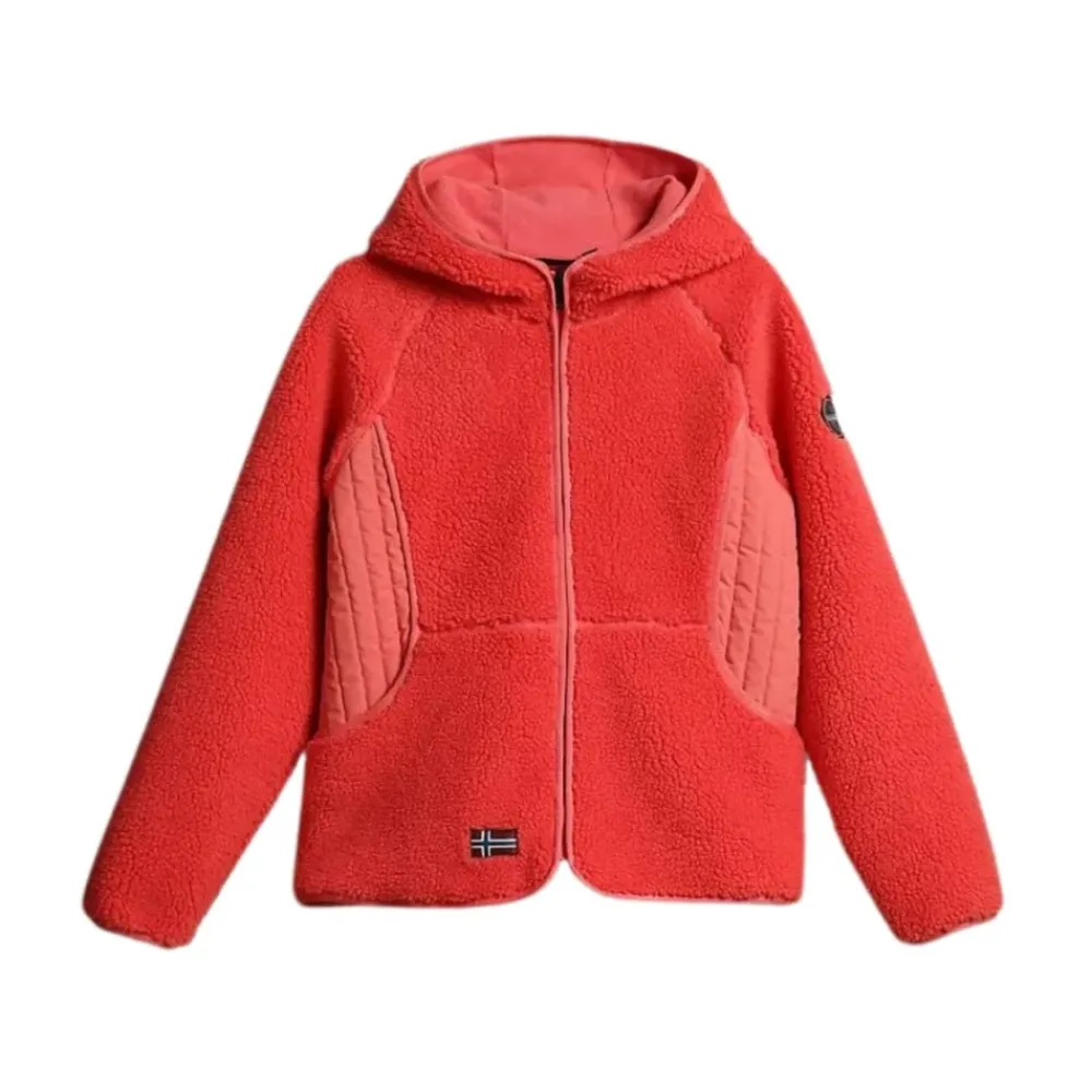 Napapijri Outdoorjassen^Yupik Fleece Hoodie met Rits