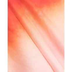 DAMES Alexander McQueen Roze Zijden Sjaal met Contrasterende Rand en Gradiënteffect