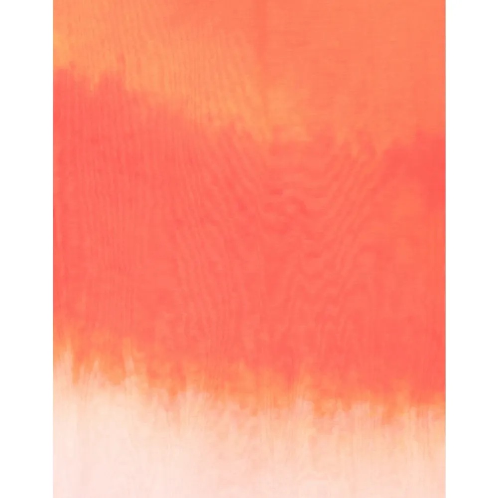 DAMES Alexander McQueen Roze Zijden Sjaal met Contrasterende Rand en Gradiënteffect