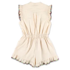 Zimmermann Ruche Playsuit Ivoor Buitenkleding AW25