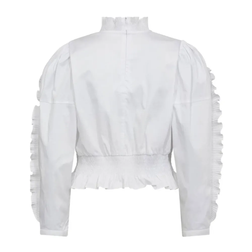 DAMES Co'Couture Ruffle Smock Blouse