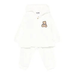 Moschino Ruffled Teddy-Embroidered Tracksuit
