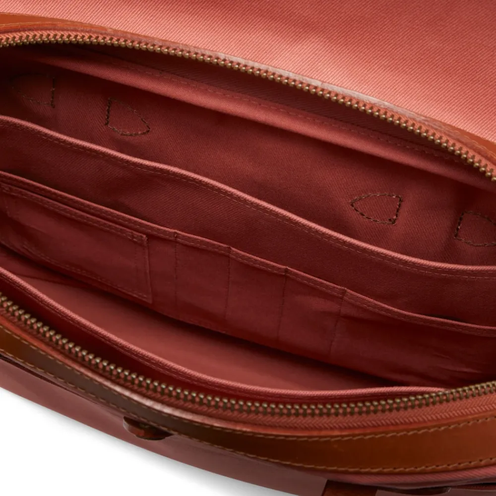 DAMES Filson Rugged Twill Leather Briefcase