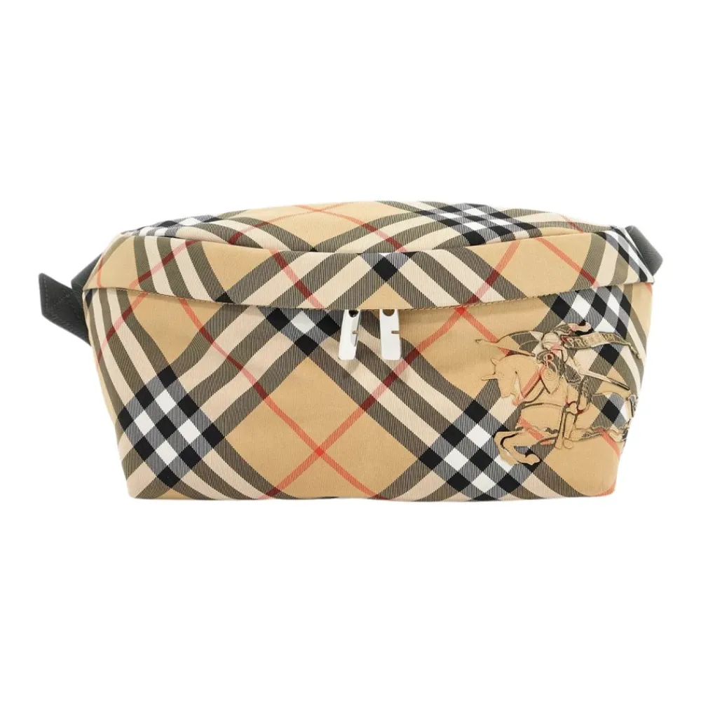 DAMES Burberry Heuptassen^Ruiter Check Marsupial Tas
