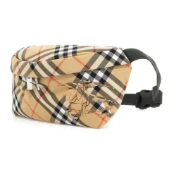 DAMES Burberry Heuptassen^Ruiter Check Marsupial Tas