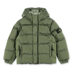 Stone Island Sage Green Donsjas AW25