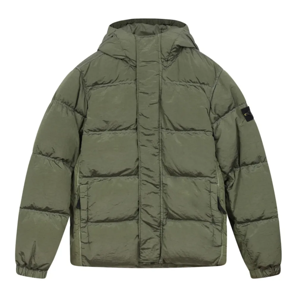 Stone Island Jassen^Sage Puffer Jack voor Kinderen