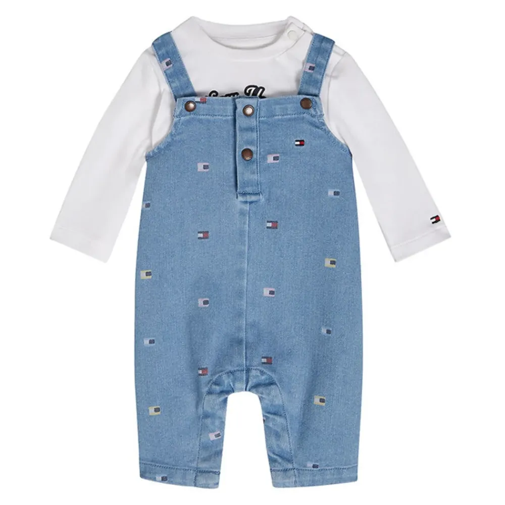 Tommy Hilfiger Salopette en T-shirt Set