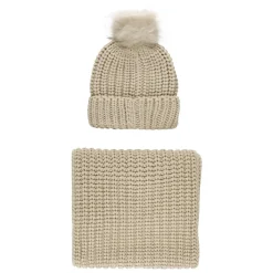 Barbour Saltburn Beanie & Scarf Set
