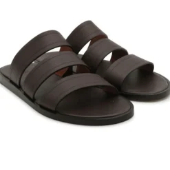 Heren Loro Piana Slippers^Sandaal met drie banden