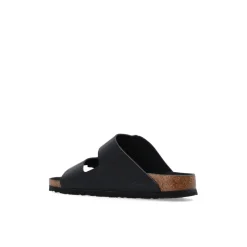 DAMES Birkenstock Sandal Arizona Big Buckle Natural Leather Patent Narrow