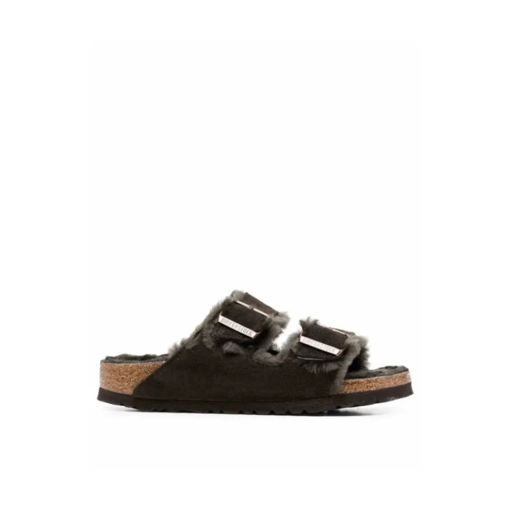 DAMES Birkenstock Sandalen Arizona Shearling