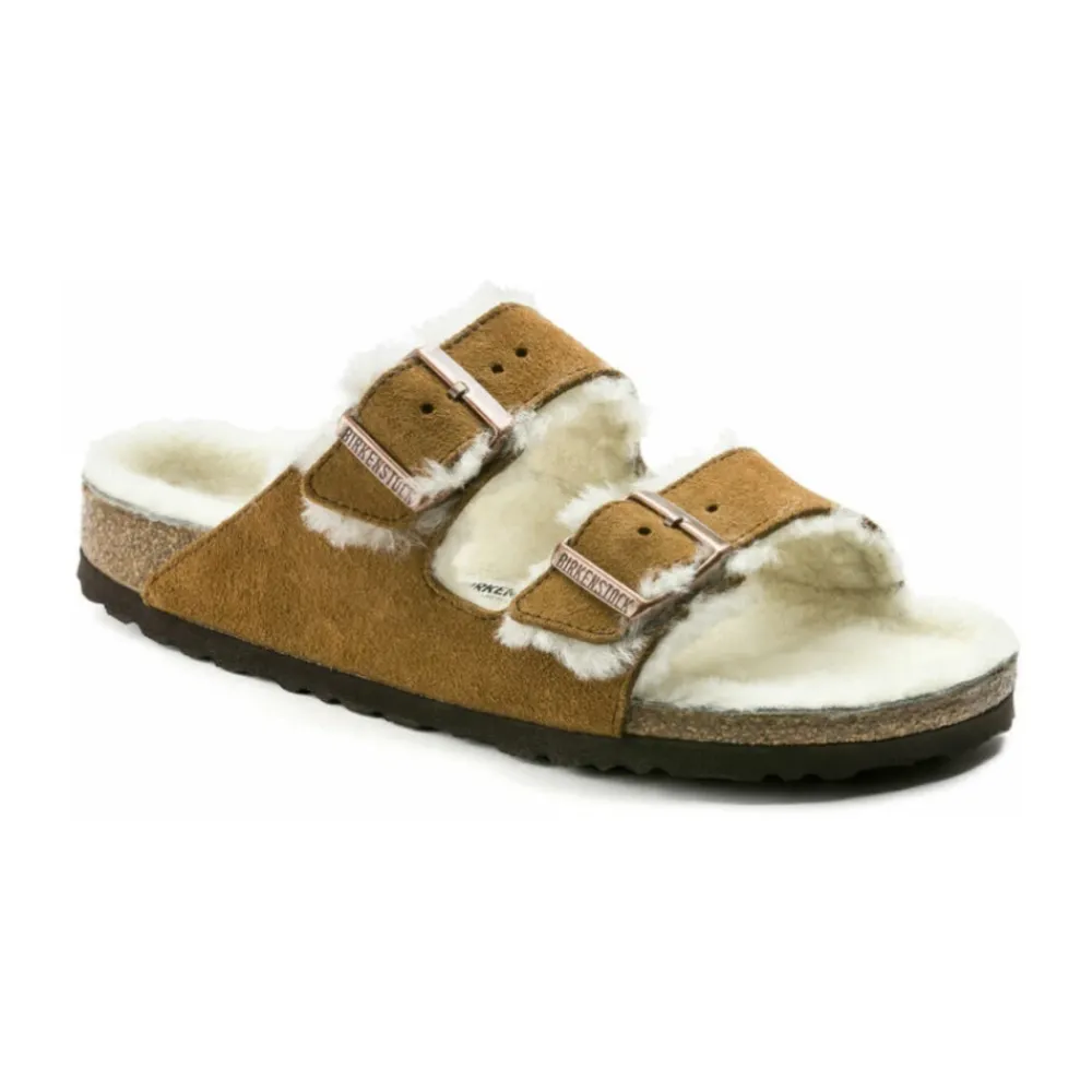 Heren Birkenstock Slippers^Sandalen Arizona Shearling