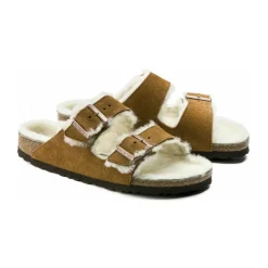 Heren Birkenstock Slippers^Sandalen Arizona Shearling