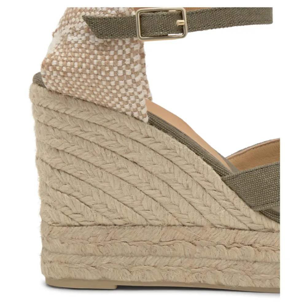 DAMES Castañer Sleehakken^SANDALEN MET 11 CM SLEEHAK