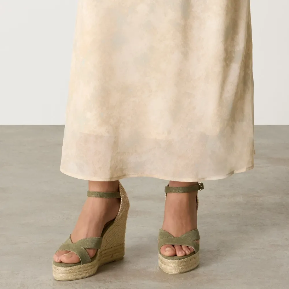 DAMES Castañer Sleehakken^SANDALEN MET 11 CM SLEEHAK