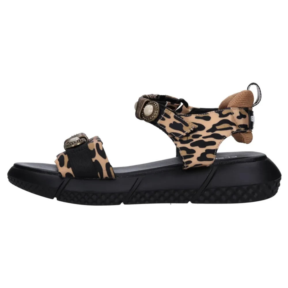 DAMES Elena Iachi Sleehakken^Sandalen met sleehak