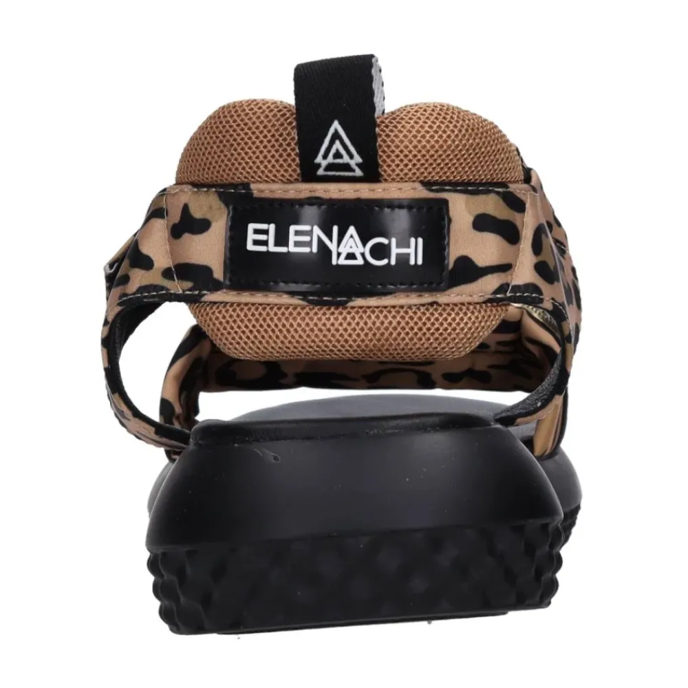 DAMES Elena Iachi Sleehakken^Sandalen met sleehak