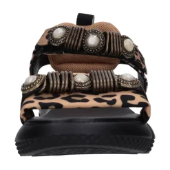 DAMES Elena Iachi Sleehakken^Sandalen met sleehak