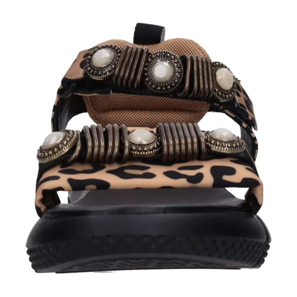 DAMES Elena Iachi Sleehakken^Sandalen met sleehak