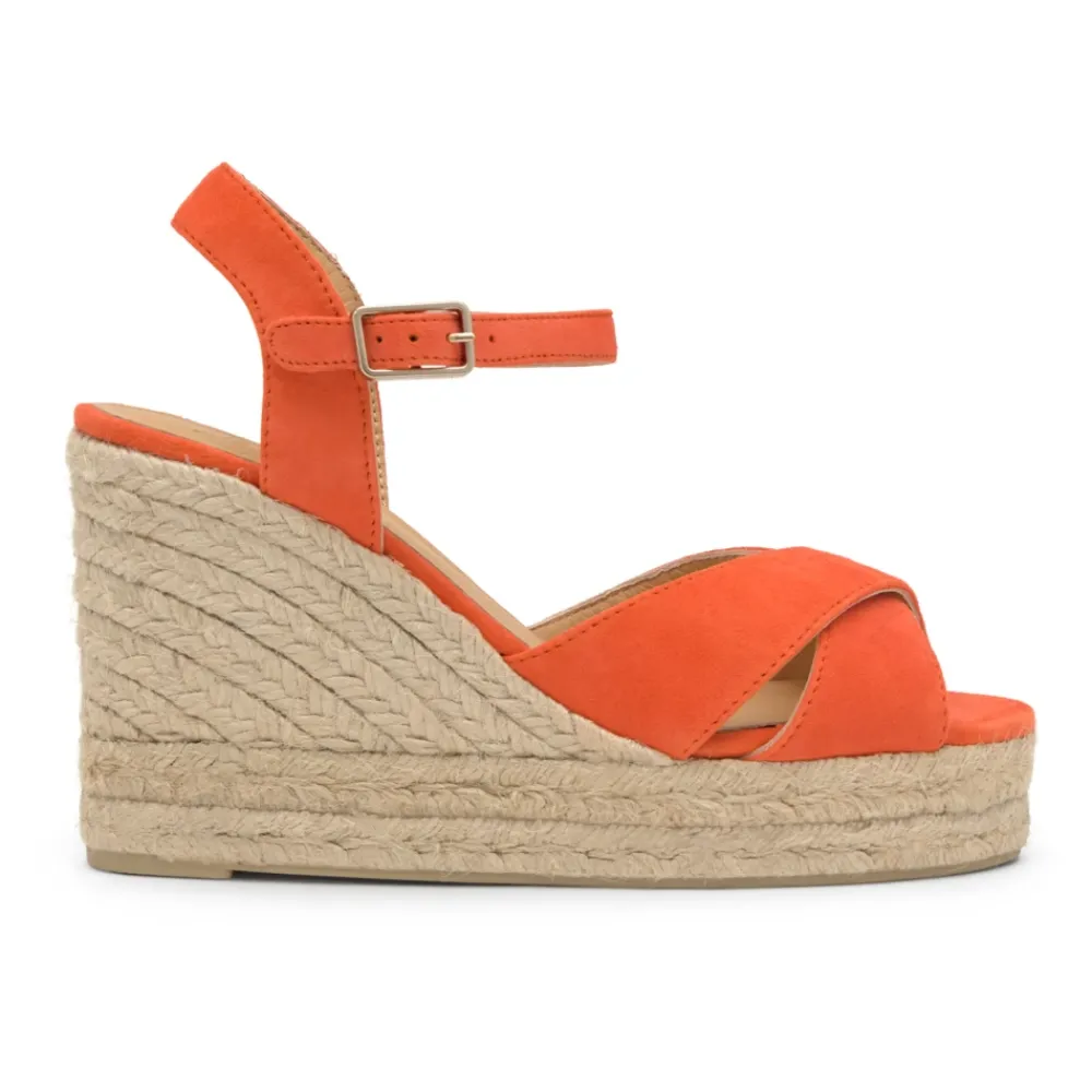 DAMES Castañer Sandalen met sleehak