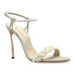 DAMES Casadei Sandalettes met parelapplicaties