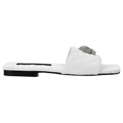 DAMES Philipp Plein Slippers^Sandals Flat Crystal Skull