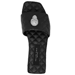 DAMES Philipp Plein Slippers^Sandals Flat Crystal Skull