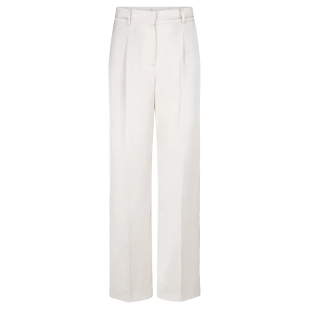 DAMES Dante 6 Broeken^Satijnen slimme broek met wijde pijpen