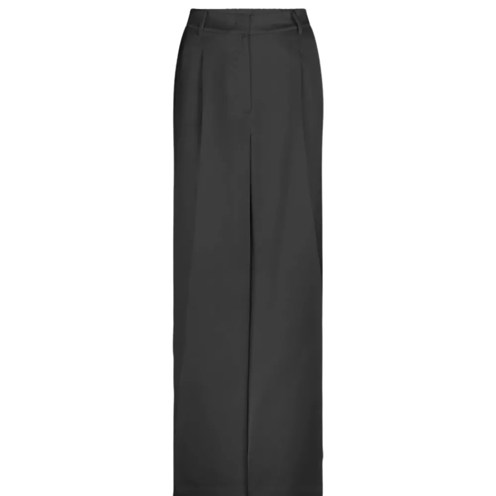 DAMES Dante 6 Broeken^Satijnen slimme broek met wijde pijpen