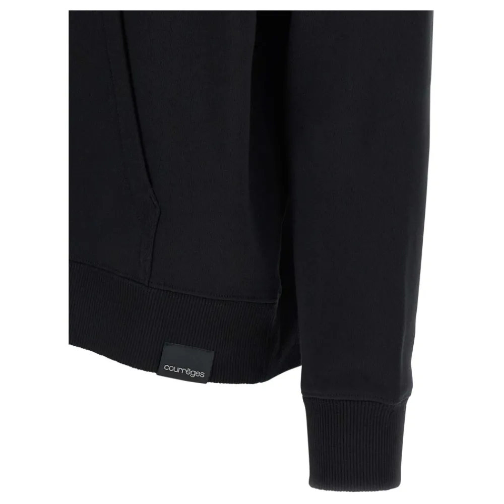 DAMES Courrèges Scarf Embroidered Hoodie