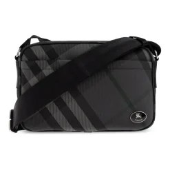 Heren Burberry Schoudertas Grid Slim