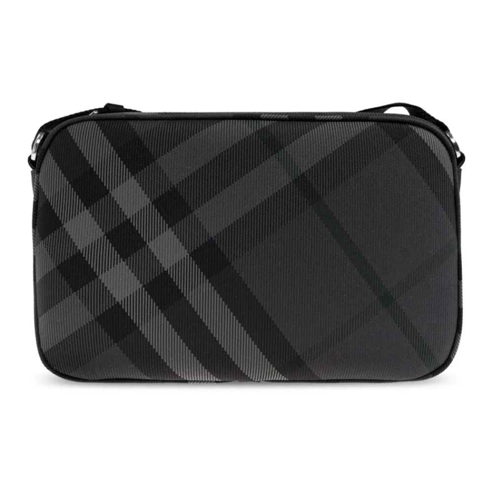 Heren Burberry Schoudertas Grid Slim