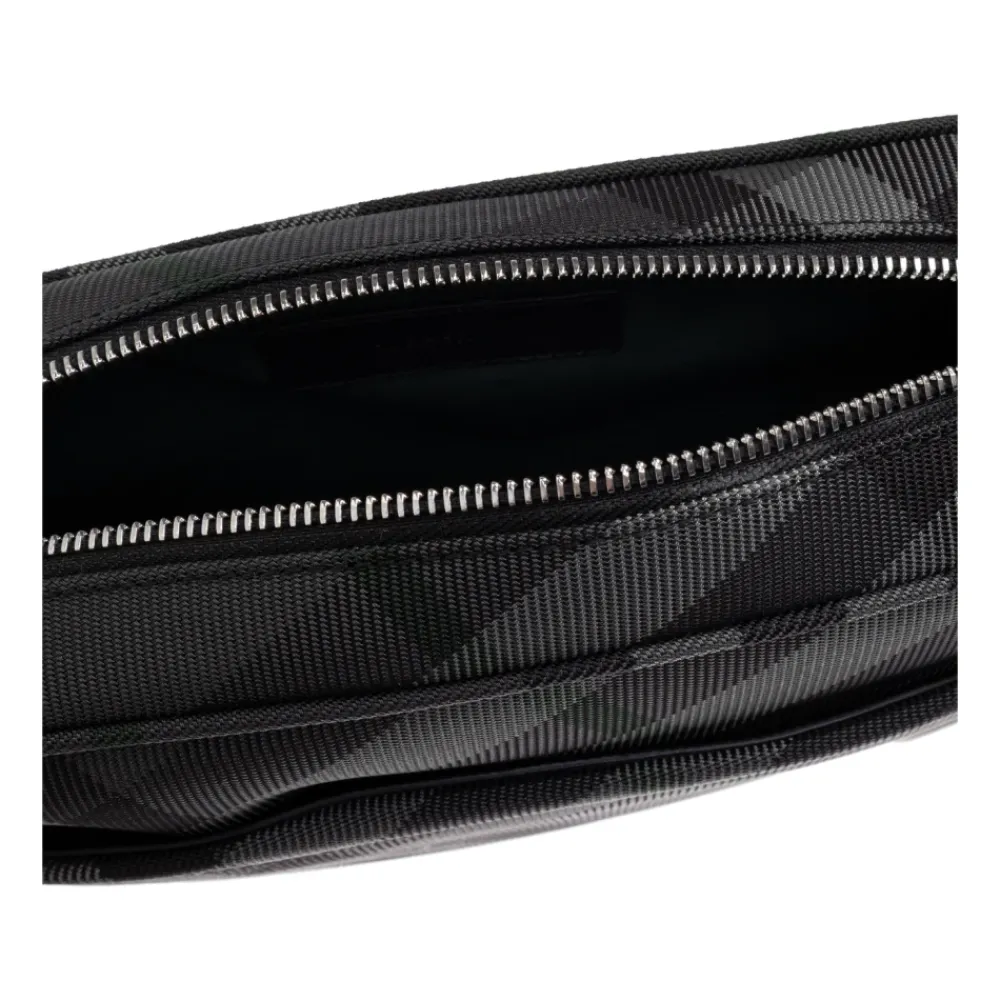 Heren Burberry Schoudertas Grid Slim