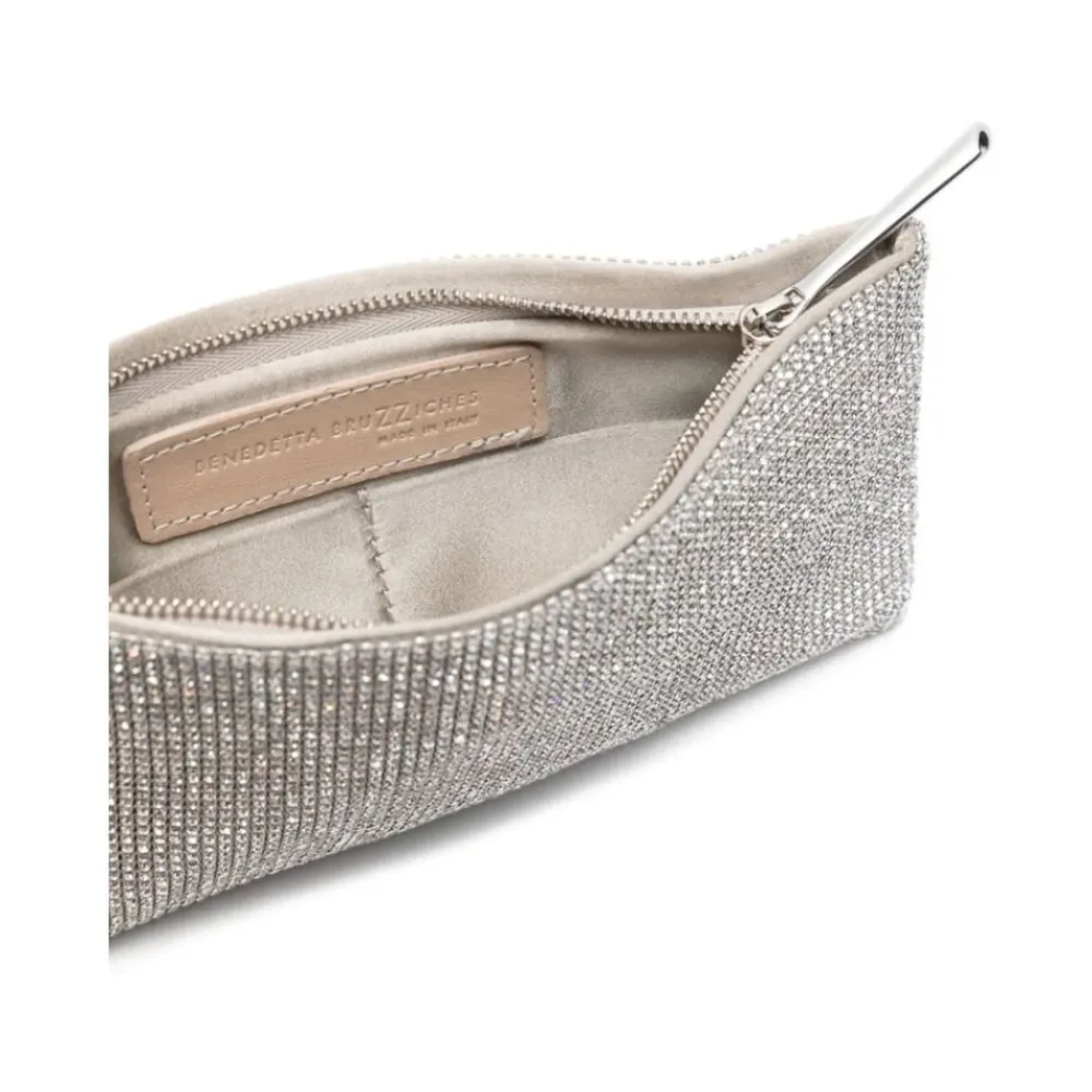 DAMES Benedetta Bruzziches Schoudertas met strass steentjes