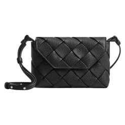 Heren Bottega Veneta Schoudertas van geweven leer