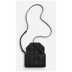 Heren Bottega Veneta Schoudertas van geweven leer